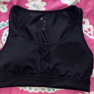 Buffbunny Cross My Heart Bra- Noir